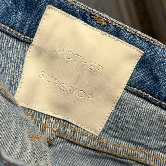 MOTHER Superior The Tuxedo Flagpole Double Stacked - Picture 8 of 9